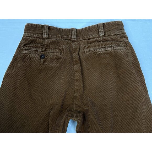 Buck Mason High Ridge Corduroy Pants Men’s 28x32 Brown 5 Pocket - Picture 4 of 12